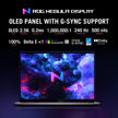 ROG Zephyrus G16 - 16.0 2.5K 240Hz OLED (Nebula) / RYZEN AI 7 350 / RTX5070 / LPDDR5X 32GB / 1TB G4  / GRAY / WIN11 PRO (AI PC) / 2Y