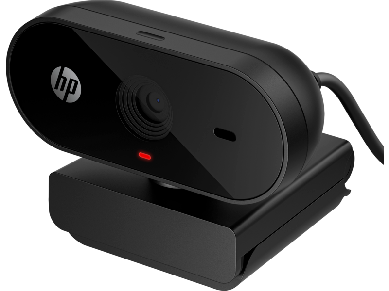 HP 325 FHD 1080p Webcam with Integrated Microphone