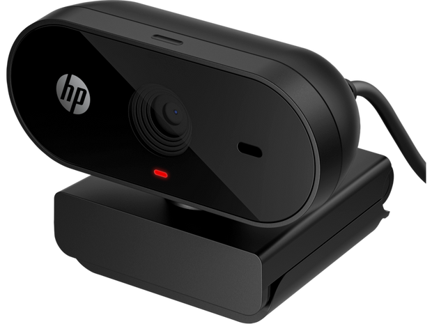 HP 325 FHD 1080p Webcam with Integrated Microphone