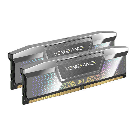 CORSAIR VENGEANCE DDR5 CUDIMM 48GB (2 x 24GB) DDR5 8400 CL40-52-52-135 1.40V Intel XMP - Silver