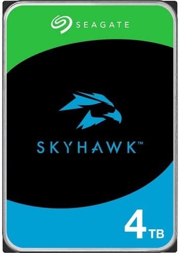 SkyHawk, Surveillance, 3.5" HDD, 4TB, SATA 6Gb/s, 5400RPM, 256MB Cache, 3 Years or 1M Hours MTBF Warranty