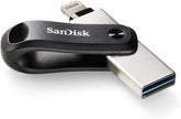 SanDisk iXpand Flash Drive Go, SDIX60N 64GB, Black, iOS, USB 3.0, 2Y