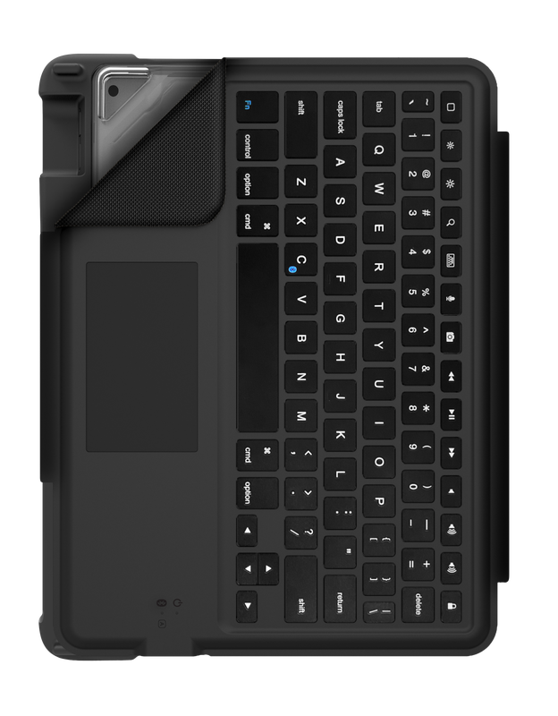 dux keyboard trackpad BT (iPad 9th/8th/7th gen) AP - black
