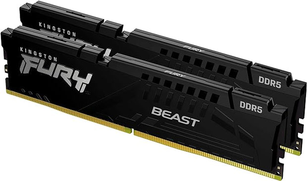 FURY Black, DDR5, 32GB (2x16GB), 6000MHz, CL 36-44-44 , 1.35V, Limited Lifetime Warranty