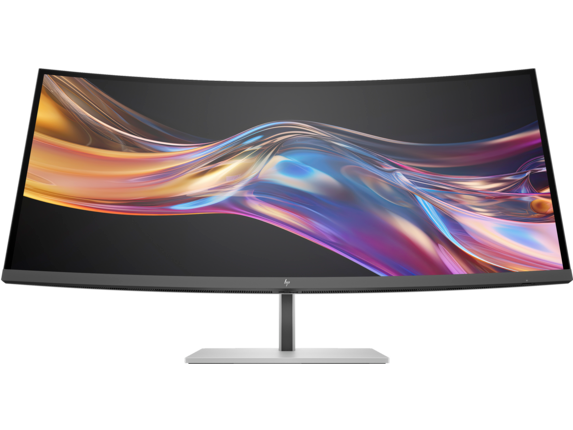 HP SERIES 7 PRO 738PU, 37.5" CURVED WQHD+ IPS, 21:9, 3440x1600, TB4 (100W PD), DP+HDMI, RJ45, Tilt, Swivel, Height, 3Yrs (replaces Z4W65A4)