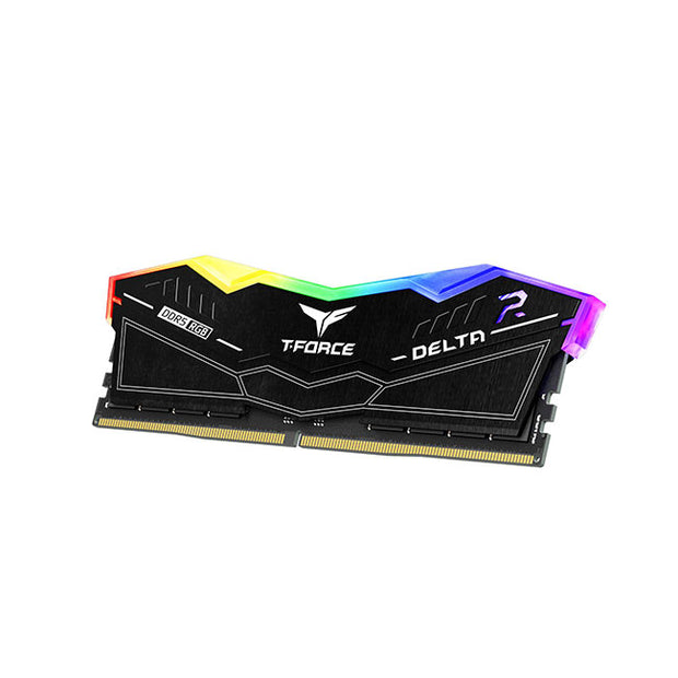 T-FORCE DELTA, RGB BLACK, DDR5, 7200MHz, 32GB Kit (16Gb x 2), CL34-42-42-84, 1.4V, Limited Lifetime Warranty, INTEL XMP 3.0, AMD EXPO Ready