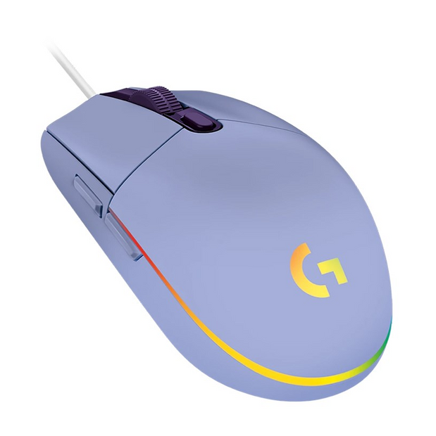 Logitech G203 LIGHTSYNC Gaming Mouse - Lilac