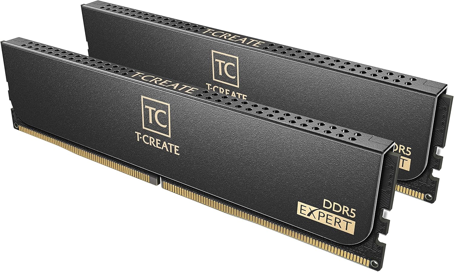 T-CREATE EXPERT, BLACK, UD-D5, 32GB Kit (16GBx2), 6000MHz, CL38-46-46-76, 1.25V, Limited Lifetime Warranty