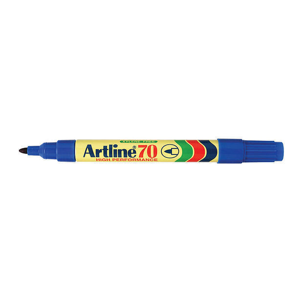 Artline 70 Perm Mrker Blu Bx12 Blue