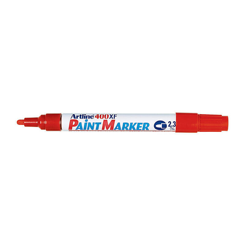 Artline 400 Paint Mkr Bx12 Red