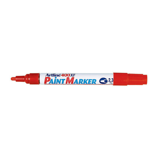 Artline 400 Paint Mkr Bx12 Red