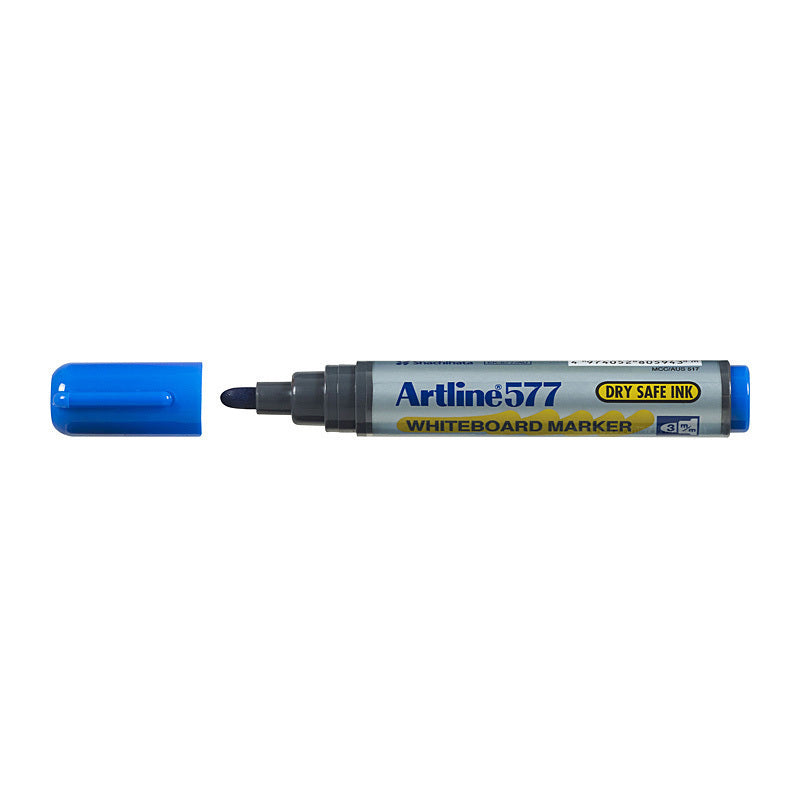 Artline 577 W/Bd Mrkr Blu Bx12 Blue