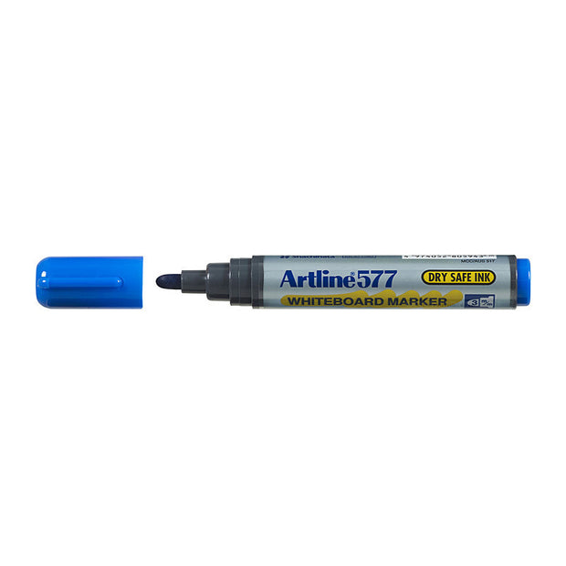 Artline 577 W/Bd Mrkr Blu Bx12 Blue