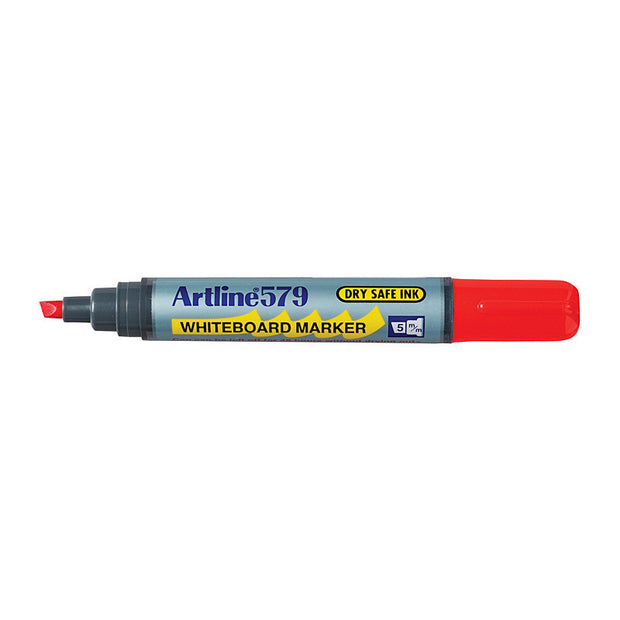 Artline 579 W/B Mrker Bx12 Red