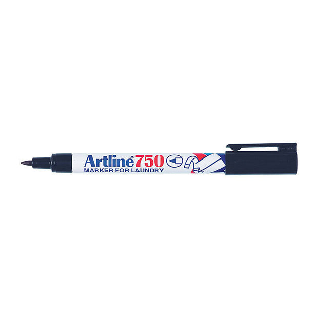 Artline 750 Lndry Mkr Blk Bx12 Black