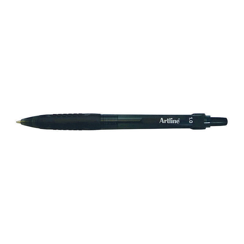 Artline Ikonic R/BPP Blk Pk50 Black