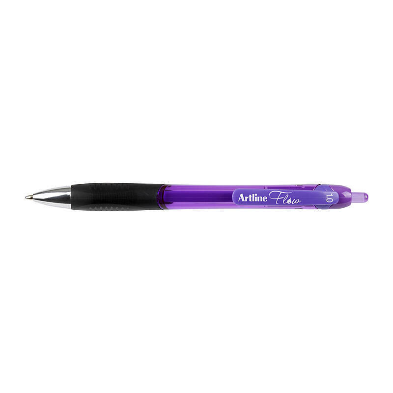 Artline Flow Retr Pen Prp Bx12 Purple