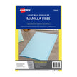 AV Manilla Folder LBlu FC Pk20 355X241mm Light Blue