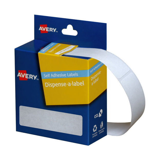 Avery Disp Rct 19X64 Roll280 White