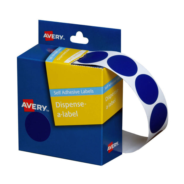 Avery Disp 24mm Roll500 Blue