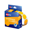 AV Disp Dot 24mm Org Pk350 Bx5 Fluoro Orange