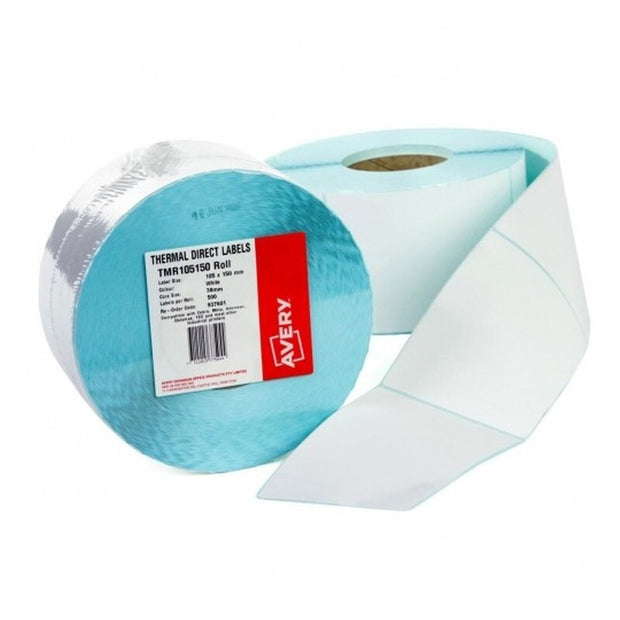 Avery Therm Roll 101x150 Rl500 500 labels White