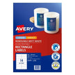 Av Labels L7163 LIP 14Up Pk350 White