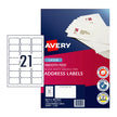 AV Laser Lbl L7160 21Up Pk250 White