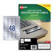 AV Lsr Lbl HD L6009 48Up Pk20 Silver