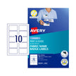 AV Name Badge L7427 10 Up Pk15 White