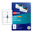 AveryLbl Fold C32073 50mm Pk10 White