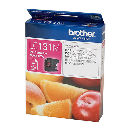Brother LC131 Ink Cart up to 300 pages Magenta