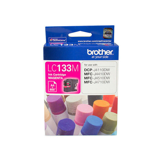 Brother LC133 Ink Cart up to 600 pages Magenta