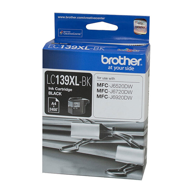 Brother LC139XL Ink Cart up to 2400 pages Black