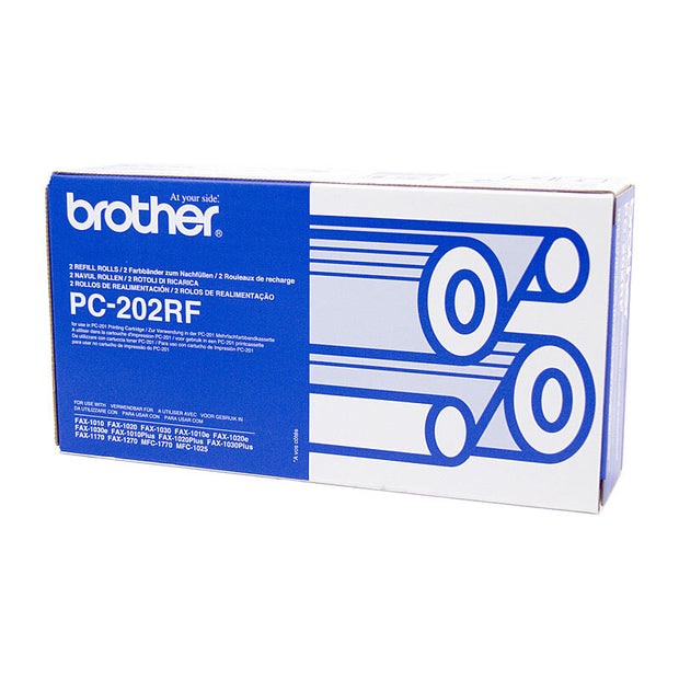 Brother PC202 Refill Roll 420 pages each Fax Film
