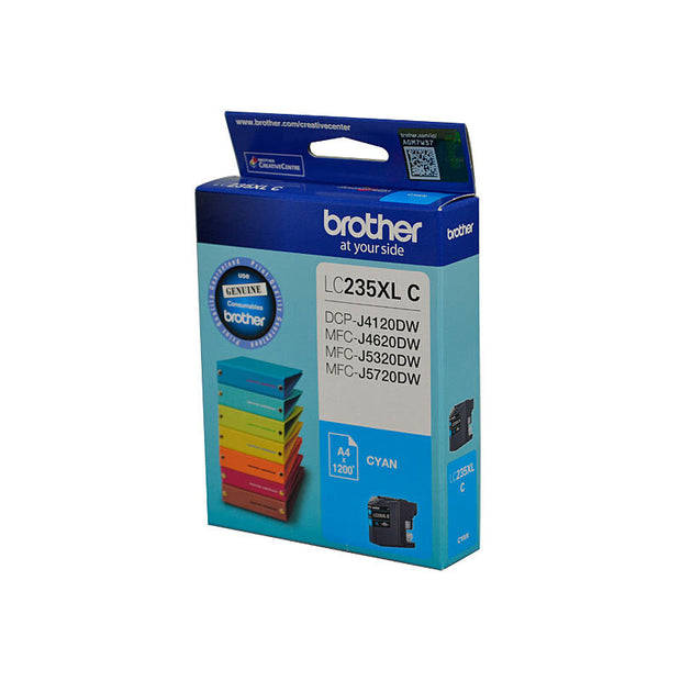 Brother LC235XL Ink Cart Up to 1,200 pages Cyan