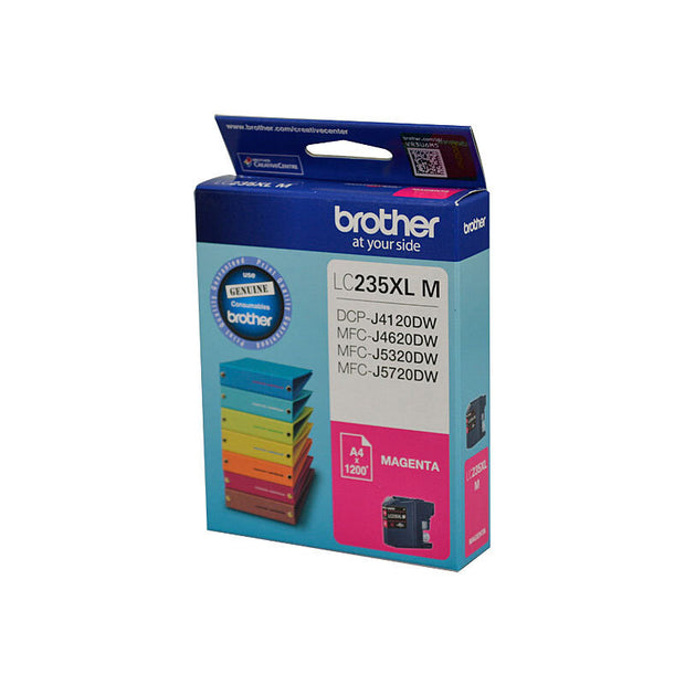 Brother LC235XL Mag Ink Cart Up to 1,200 pages Magenta