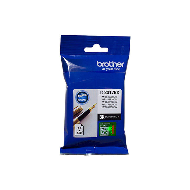Brother LC3317 Ink Cart up to 550 pages Black