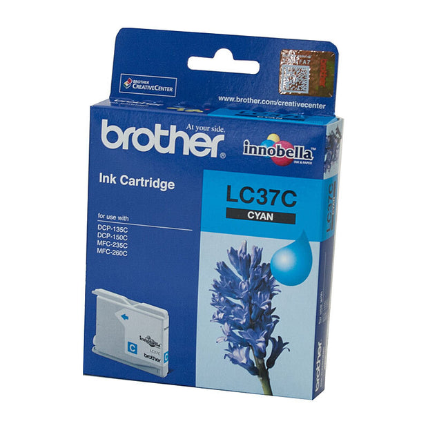 Brother LC37 Ink Cart 300 pages Cyan
