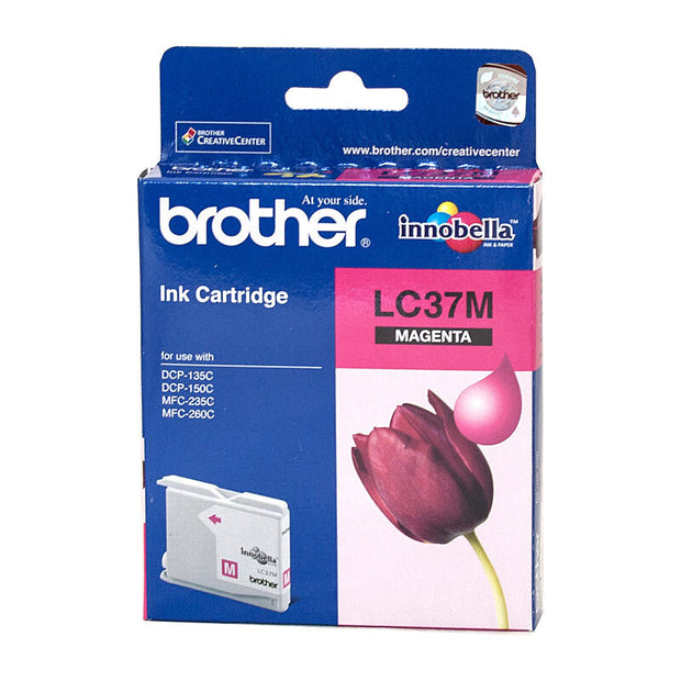 Brother LC37 Ink Cart 300 pages Magenta