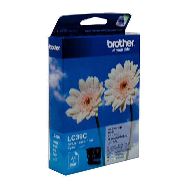 Brother LC39 Ink Cart 260 pages Cyan