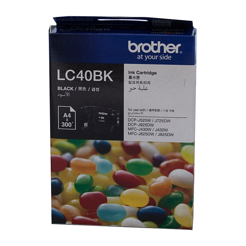 Brother LC40 Ink Cart up to 300 pages Black