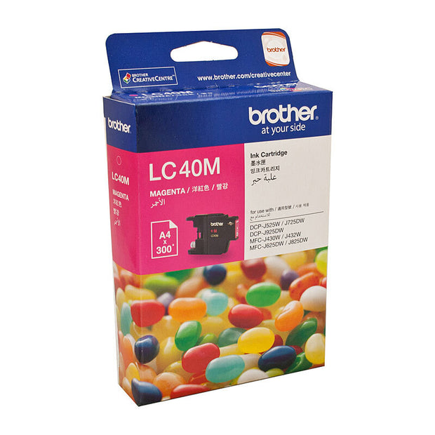 Brother LC40 Ink Cart up to 300 pages Magenta