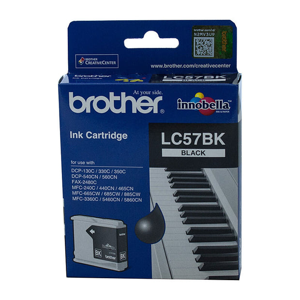 Brother LC57 Ink Cart 500 pages Black
