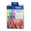 Brother LC73 CMY Colour Pack Up to 600 pages each Value