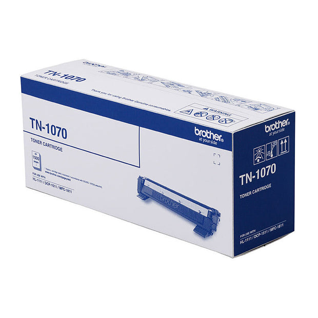 Brother TN1070 Blk Toner Cart 1,000 pages Black