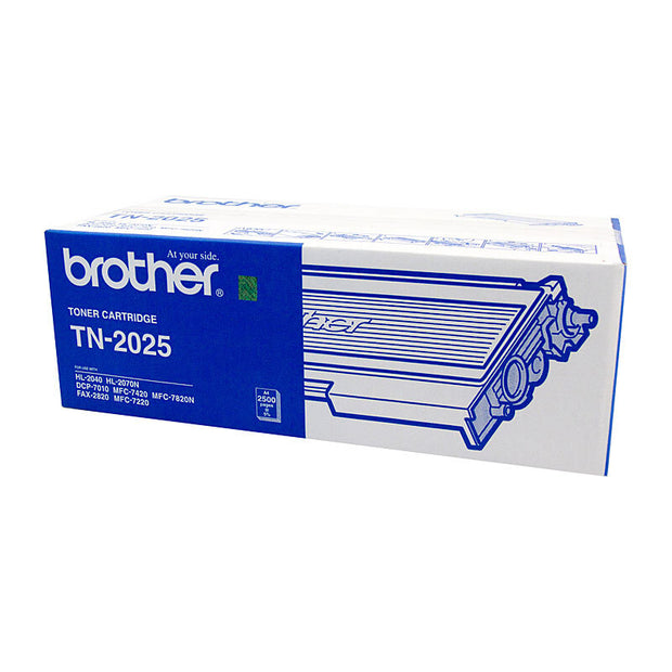 Brother TN2025 Toner Cartridge 2,500 pages Black
