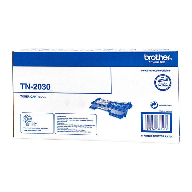 Brother TN2030 Toner Cartridge 1,000 pages Black