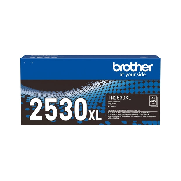 Brother TN2530XL Toner Cart 3,000 pages Black