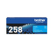 Brother TN258 Toner Cart 1,000 pages Cyan